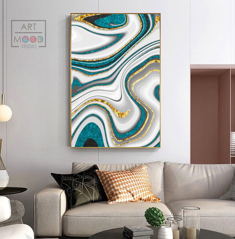 ПОСТЕР ABSTRACT WAVES #2