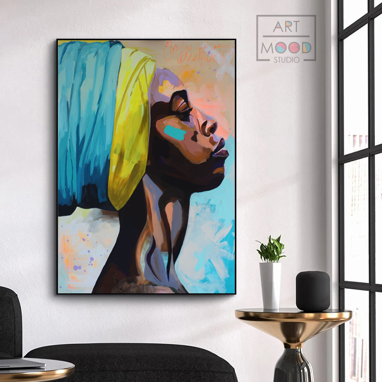 ПОСТЕР AFRICAN WOMAN