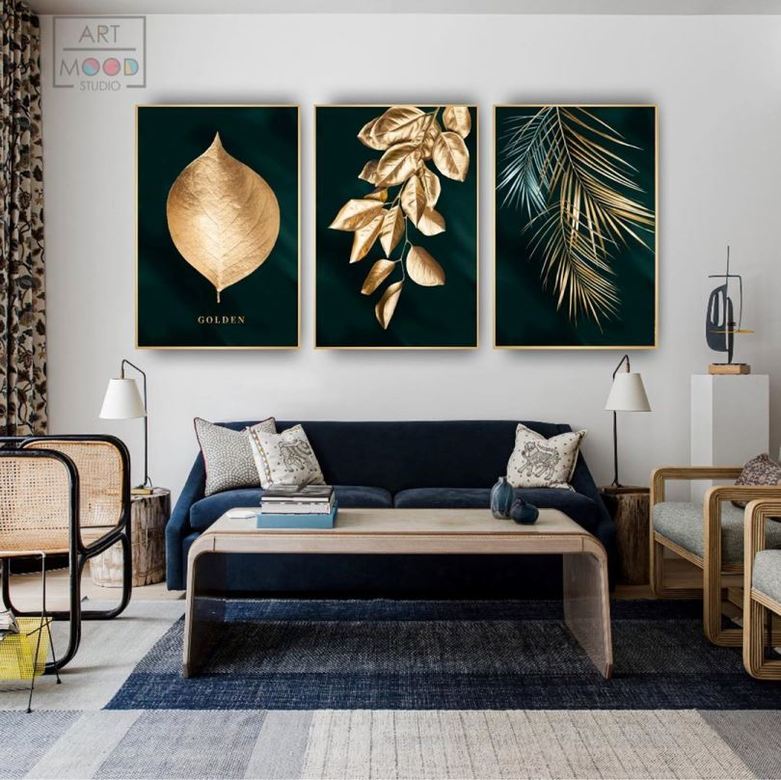 ТРИО ПОСТЕРОВ GOLDEN PLANTS