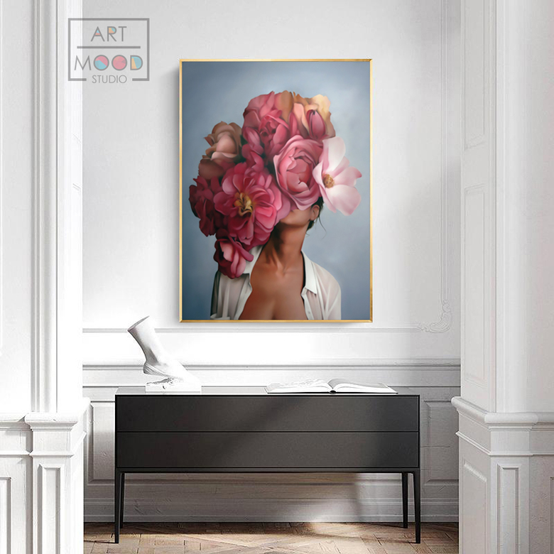 ПОСТЕР FLORAL WOMAN #6