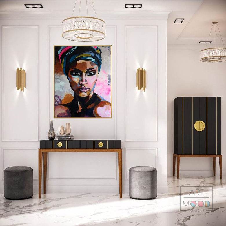 ПОСТЕР AFRICAN WOMAN #2