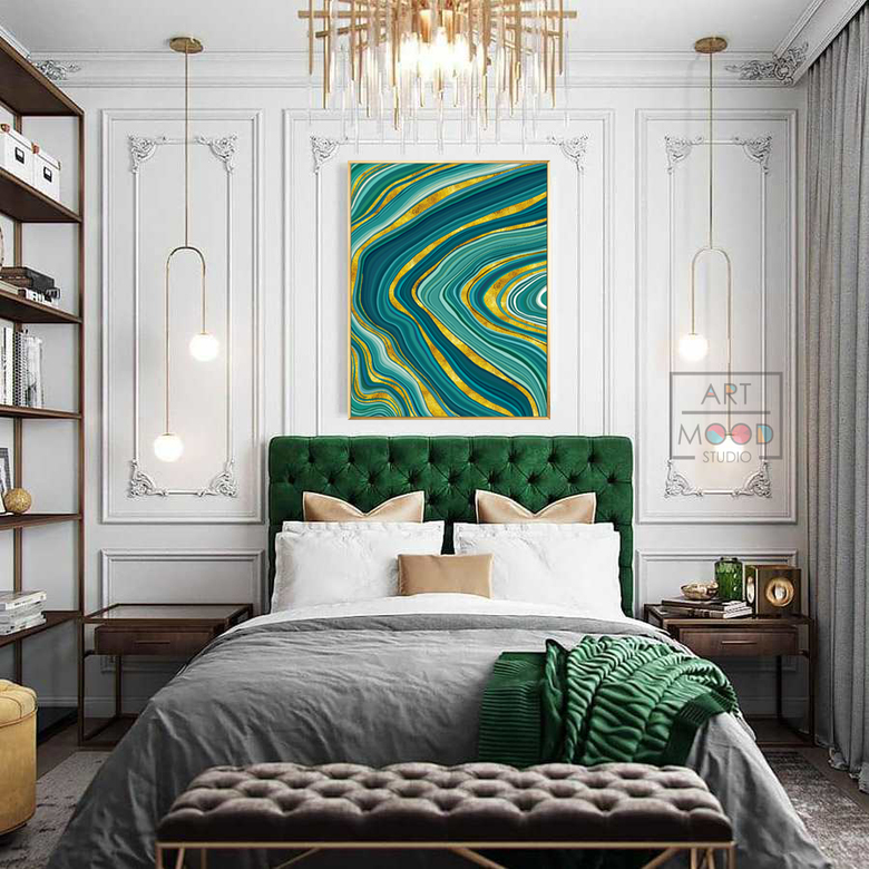 ПОСТЕР ABSTRACT RIVER #1