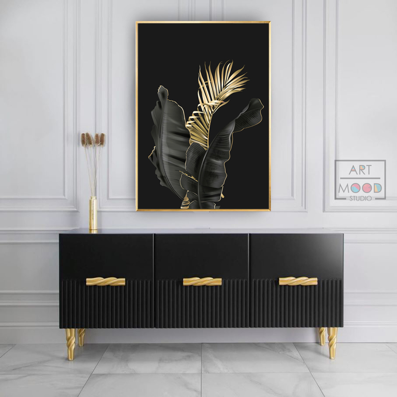 ПОСТЕР BLACK LEAF #1