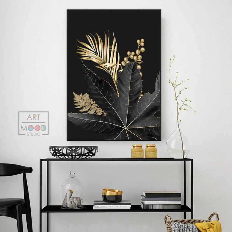 ПОСТЕР BLACK LEAF #2