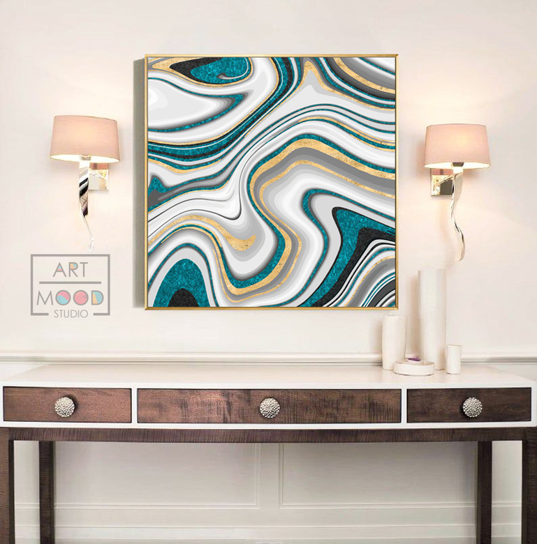 ПОСТЕР ABSTRACT WAVES #3