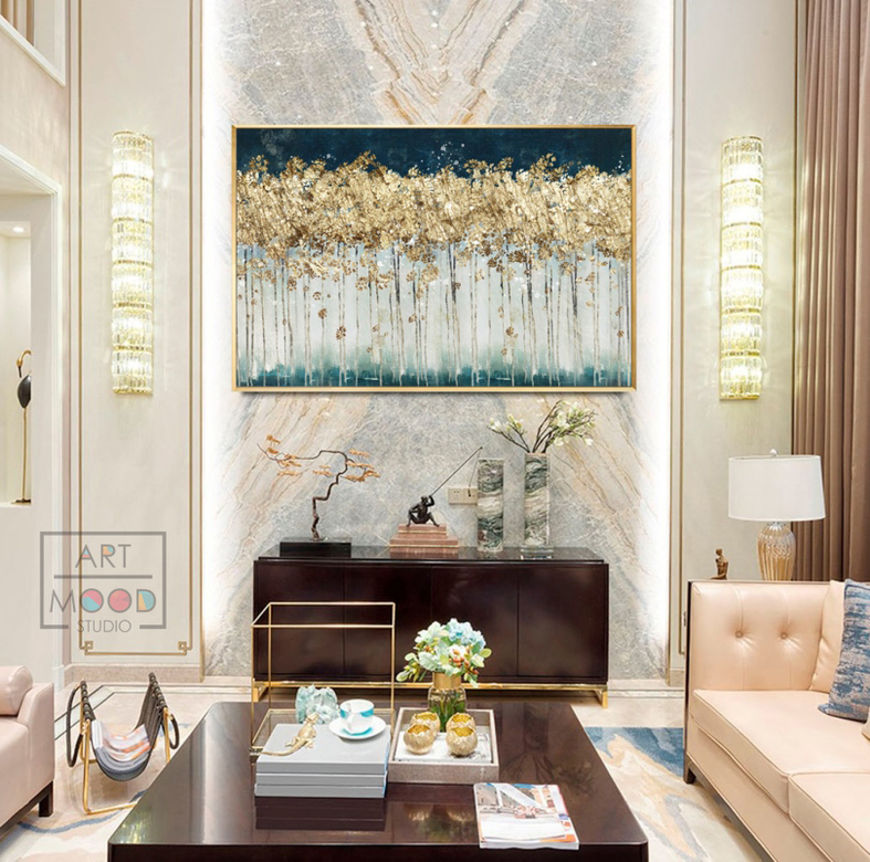 ПОСТЕР АБСТРАКТНЫЙ ЛЕС #2