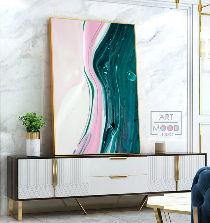 ПОСТЕР ABSTRACT RIVER #2