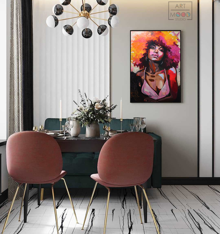 ПОСТЕР AFRICAN WOMAN #3