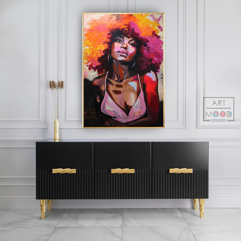 ПОСТЕР AFRICAN WOMAN #3