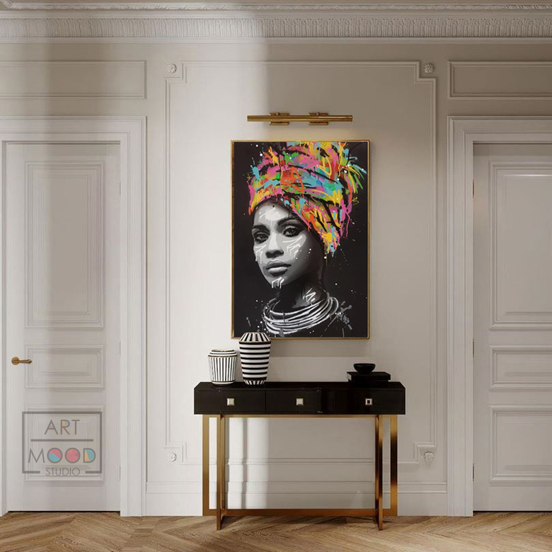 ПОСТЕР AFRICAN WOMAN #4