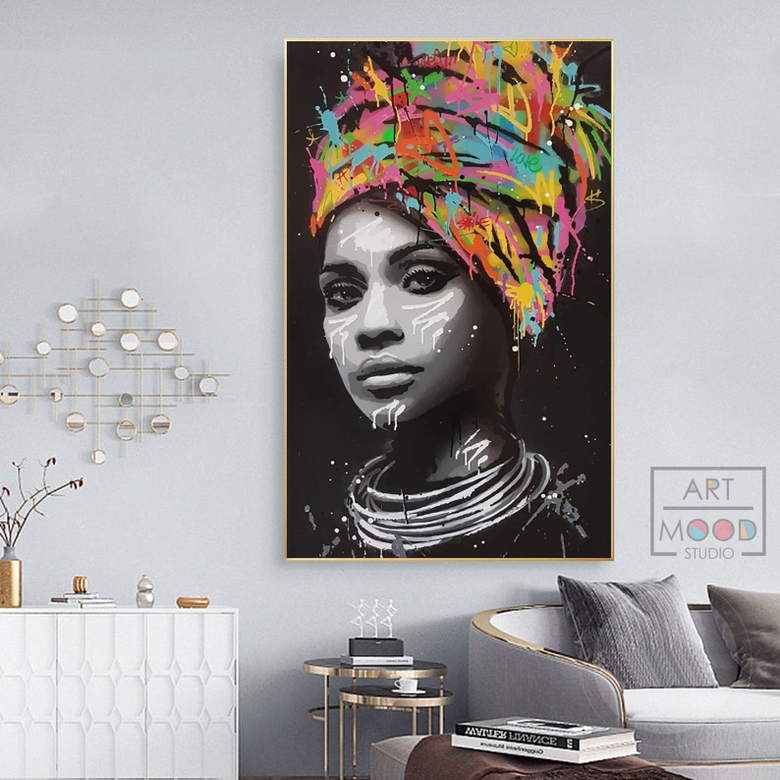 ПОСТЕР AFRICAN WOMAN #4