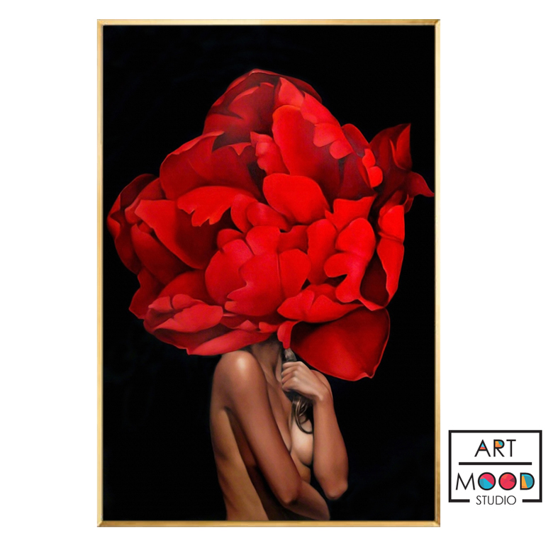 ПОСТЕР FLORAL WOMAN #8