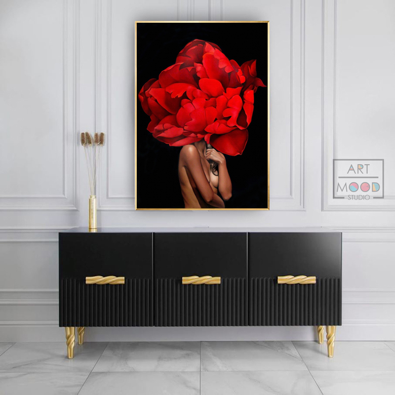 ПОСТЕР FLORAL WOMAN #8