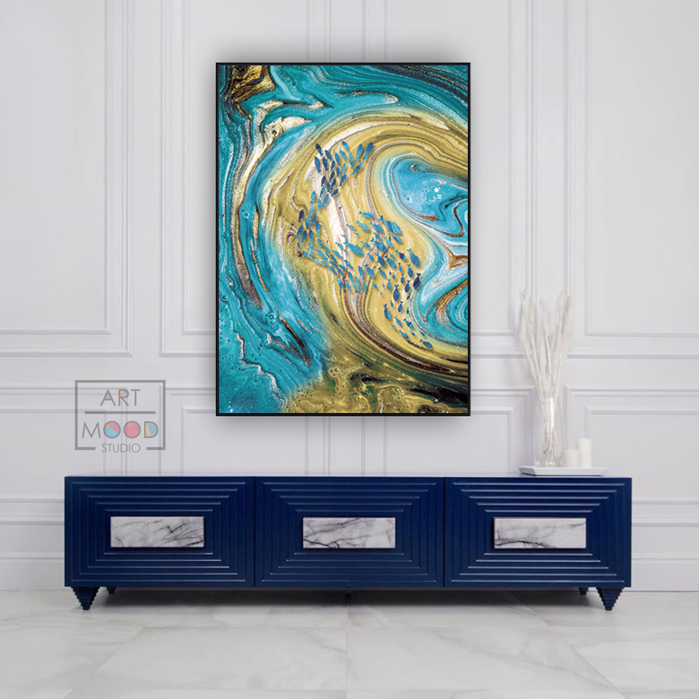 ПОСТЕР WATER FLOW #2