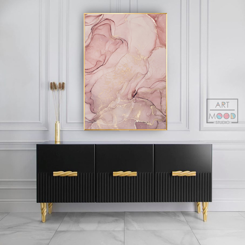 КАРТИНА ABSTRACT PINK