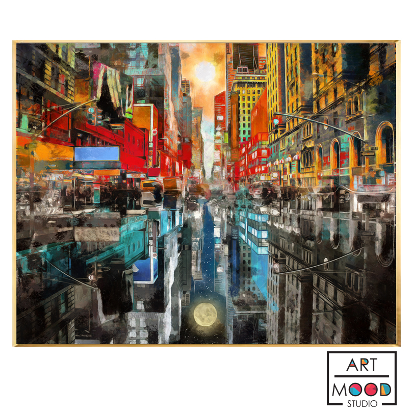 КАРТИНА ABSTRACT CITY 3