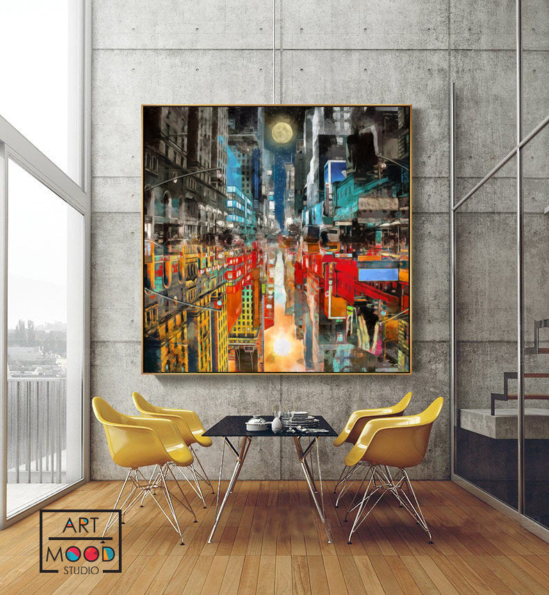 КАРТИНА ABSTRACT CITY 3