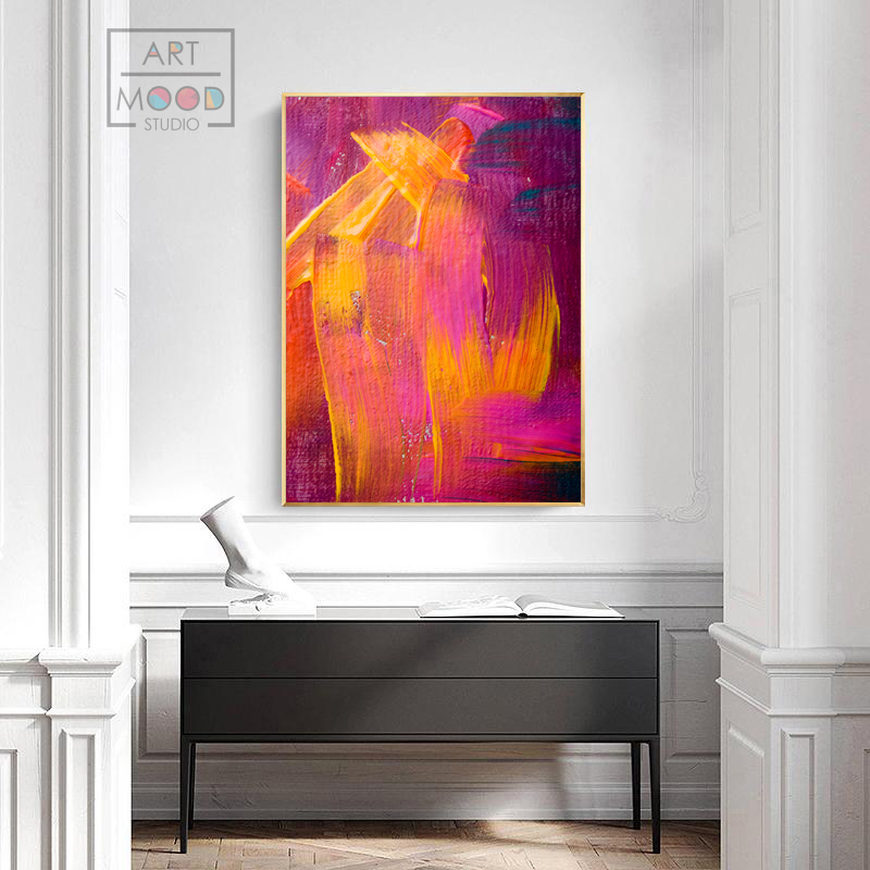 КАРТИНА ABSTRACT PINK # 2