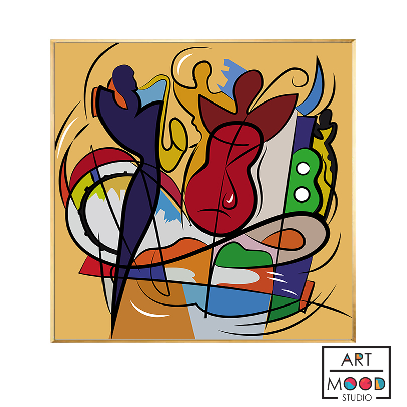 КАРТИНА MUSIC ABSTRACT 1