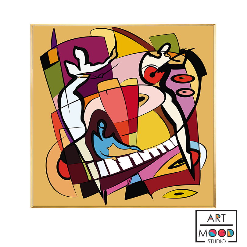 КАРТИНА MUSIC ABSTRACT 2