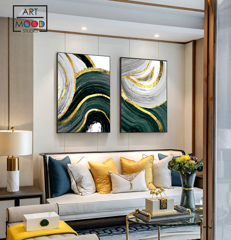 ПАРА ПОСТЕРОВ ABSTRACT FLOW 2