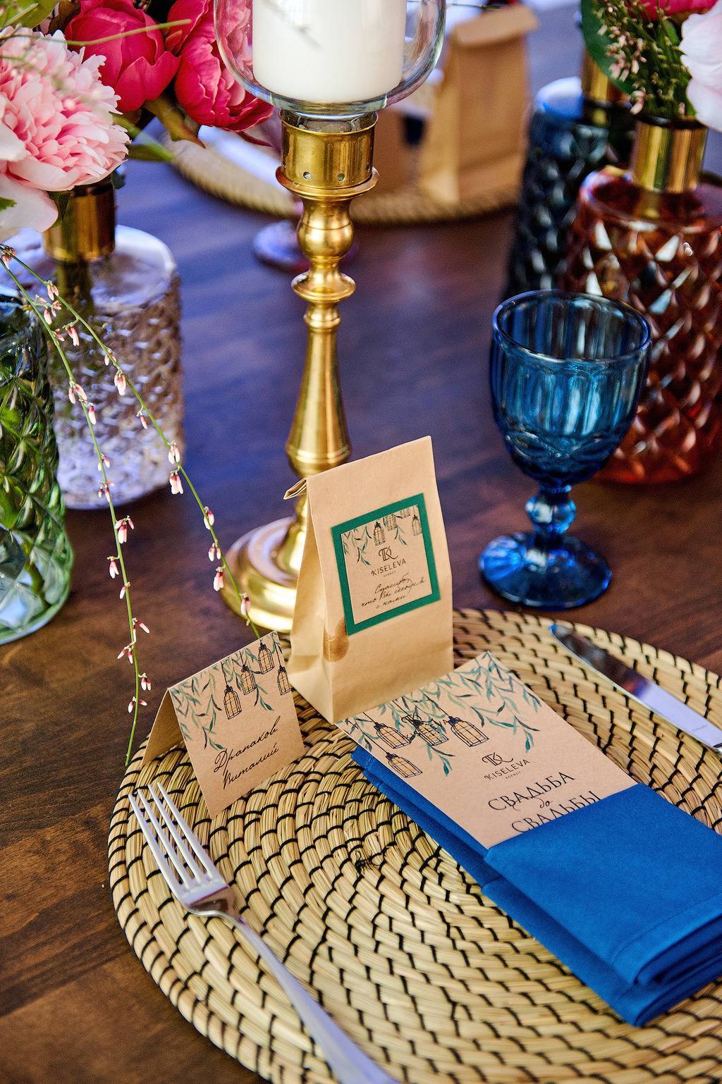 Комплект (карточка рассадки и меню)