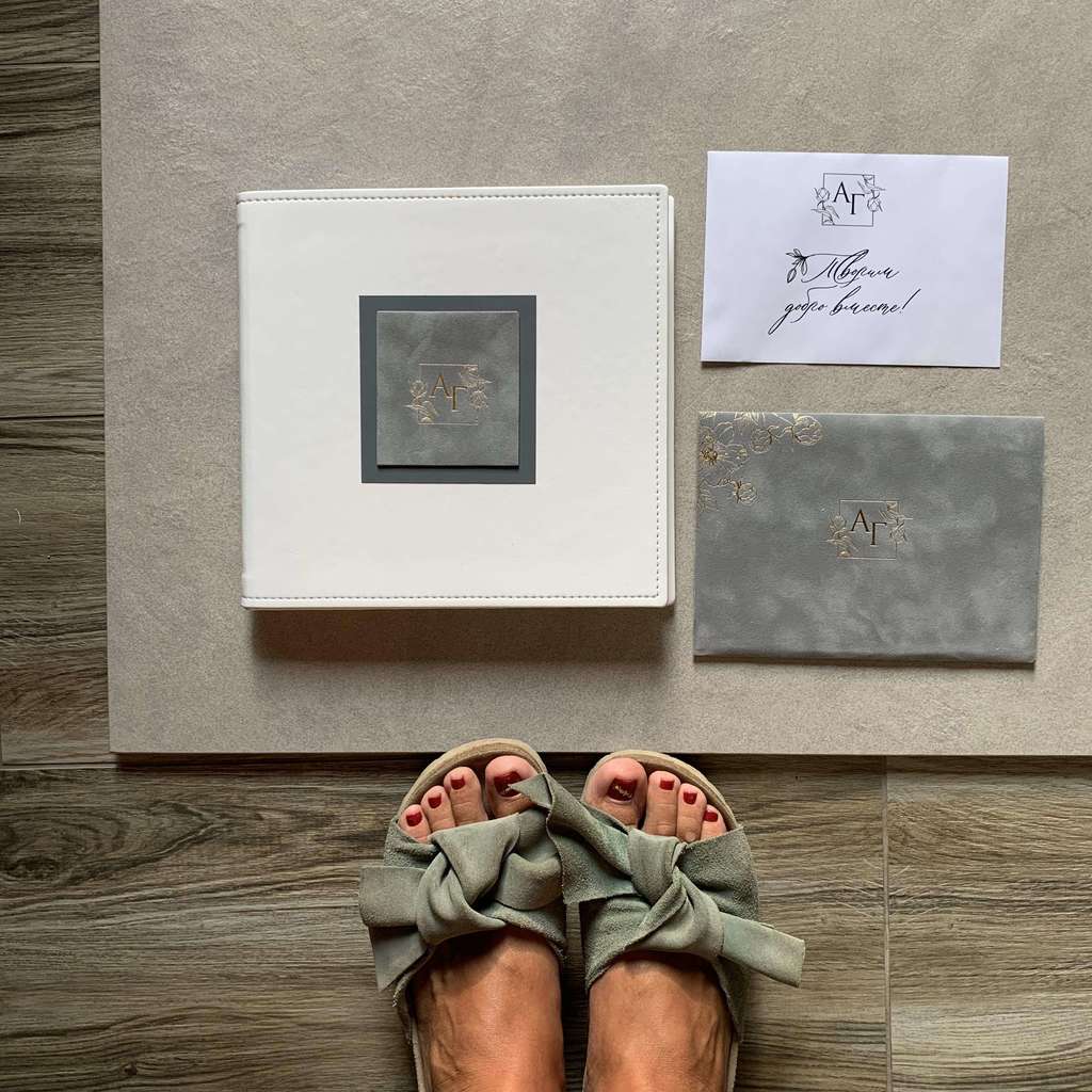 Альбом в обложке из эко-кожи