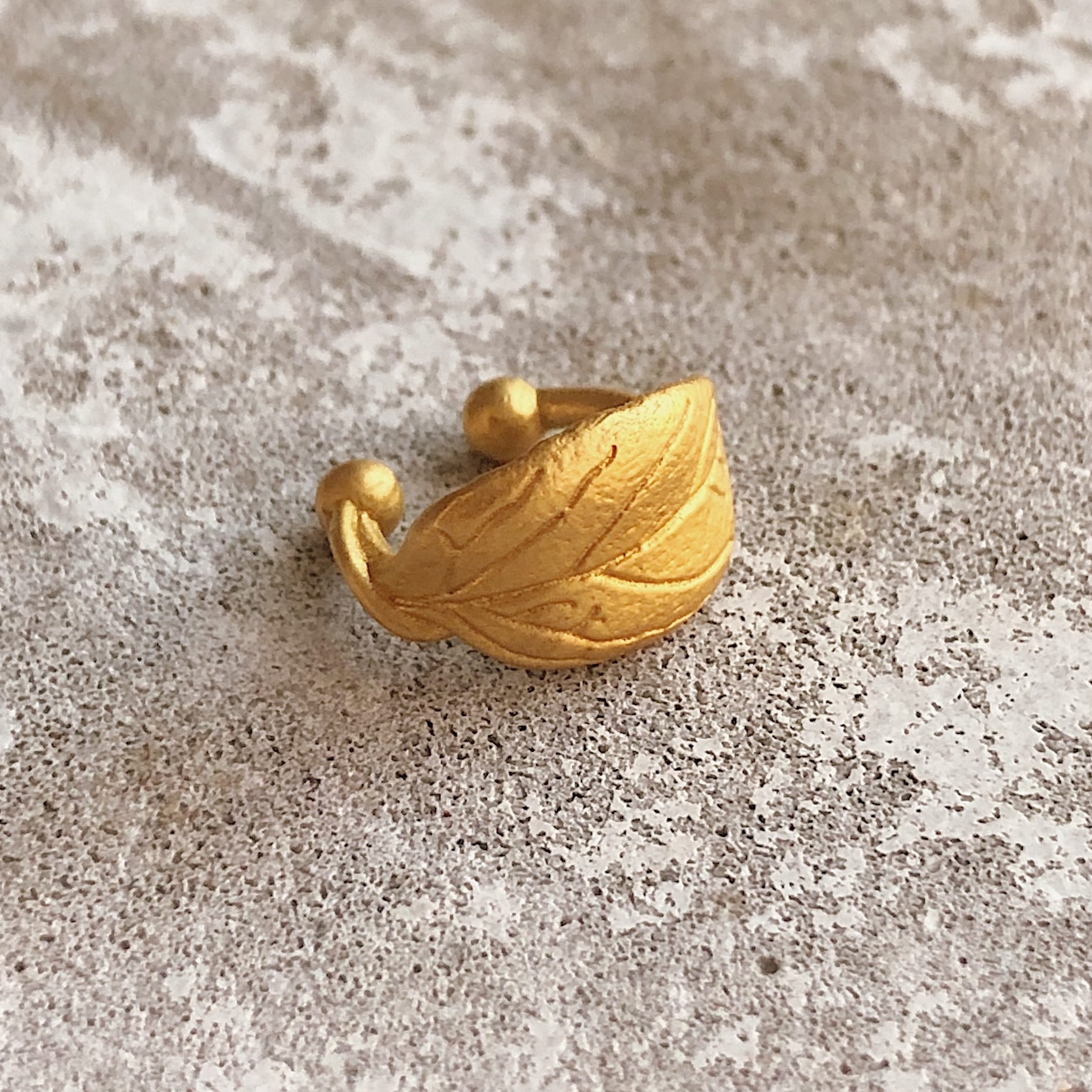 Кафф Шпинат позолота