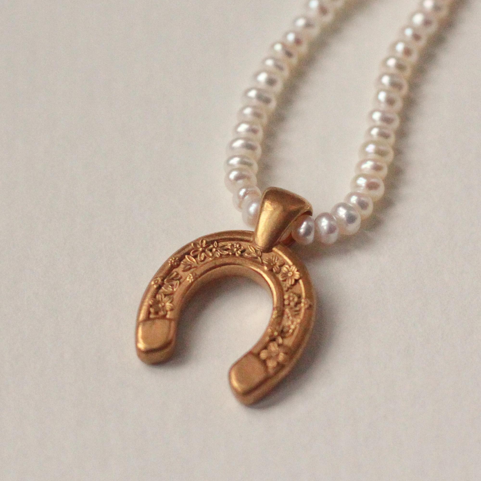 Флорентина - серебряная подвеска в позолоте