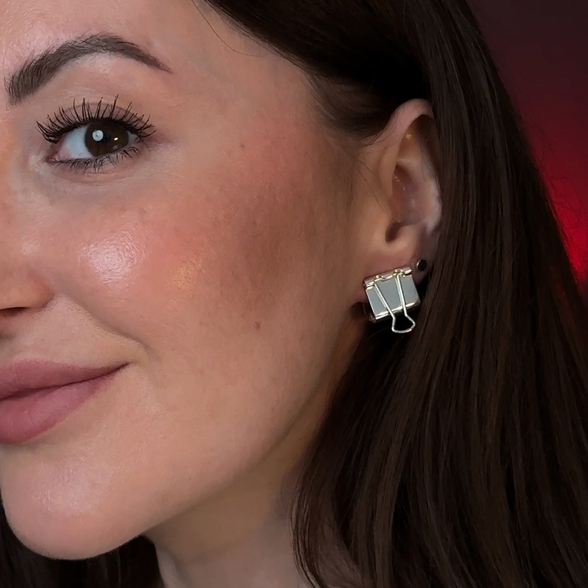 Моносерьга Зажим