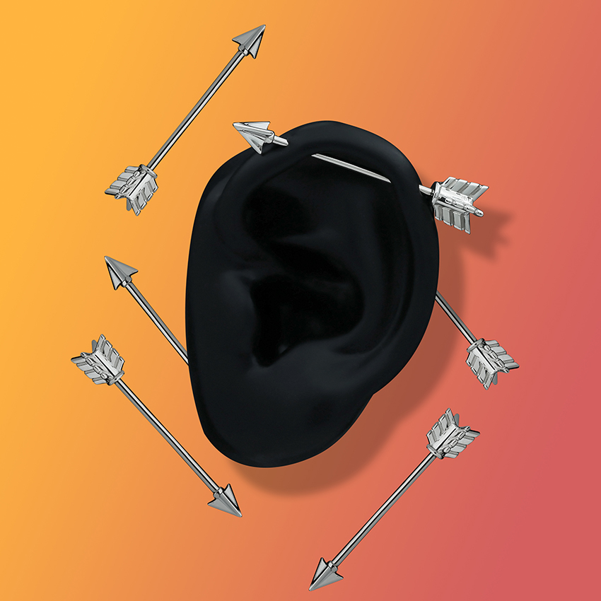 Пирсинг стрела