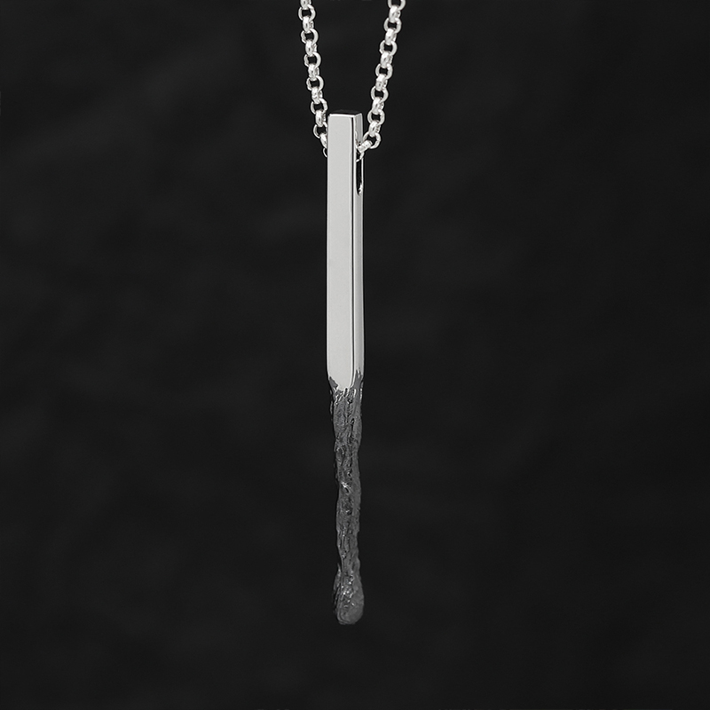 Кулон Спичка без гравировки