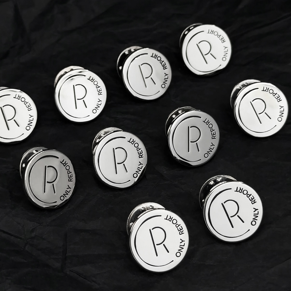 Круглый значок "Only Report"