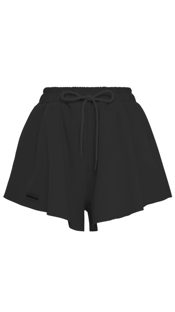 SHORTS peach black