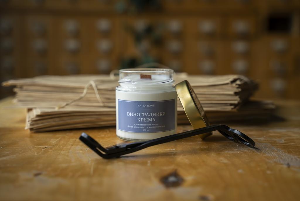 Свеча ароматическая "Виноградники Крыма"