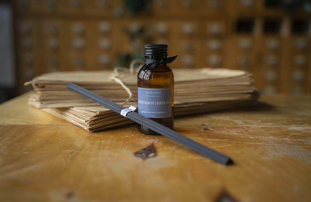 Ароматический диффузор с палочками "Бергамот и нероли", 100 мл.