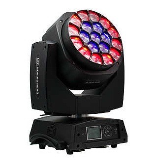 ESTRADA PRO LED MH1915Z BEE EYE Светодиодная вращающаяся голова Bee Eye 19 шт. х 15W RGBW  с функцией ZOOM