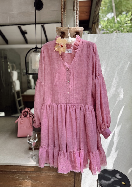 Платье «Sunny Queen»  mini розового цвета