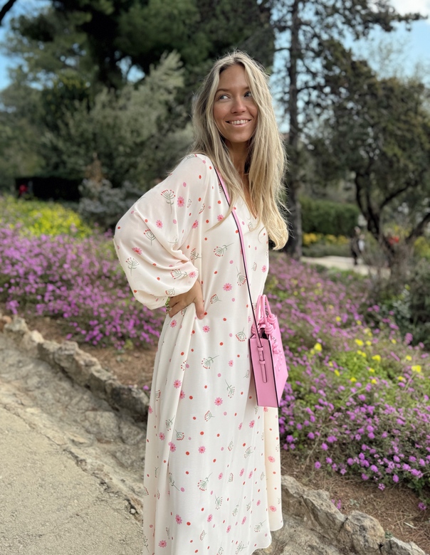 Платье «Розовое море»