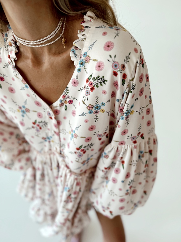 Платье «Sunny Queen» из струящейся вискозы с добавлением шелка