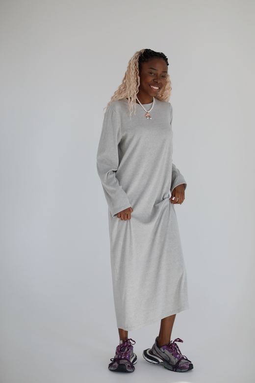 Платье «Simple” gray color