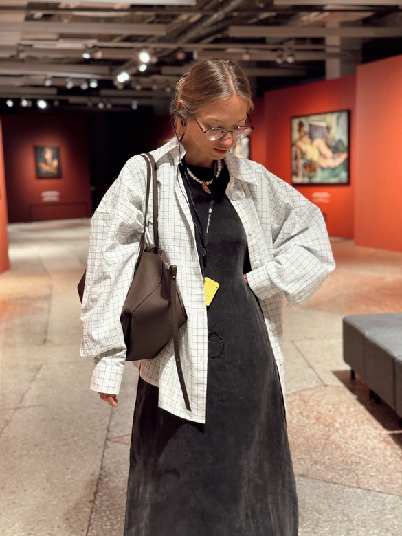 Рубашка из хлопка в клетку