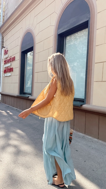 Стёганый жилет из хлопка «Honey»