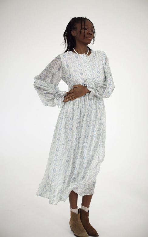 Платье «Allure» midi из нежного батиста