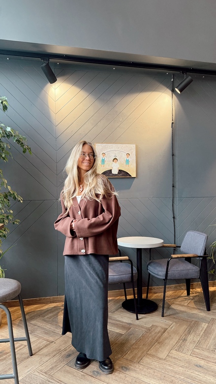 Юбка миди  из лиоцелла