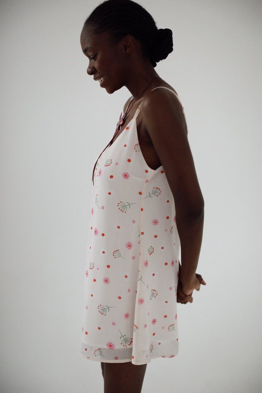 Платье «Bali» розовое море