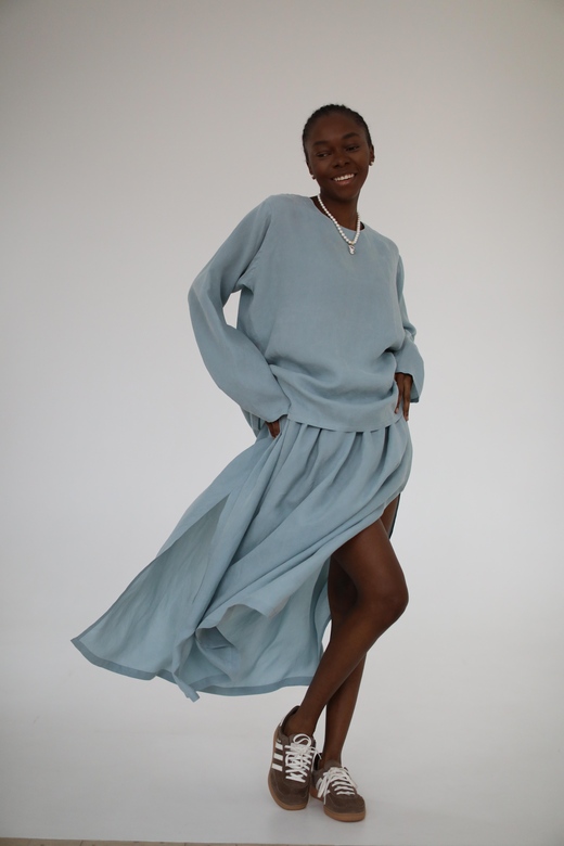 Сет из купры «Simple» Starlight Blue color