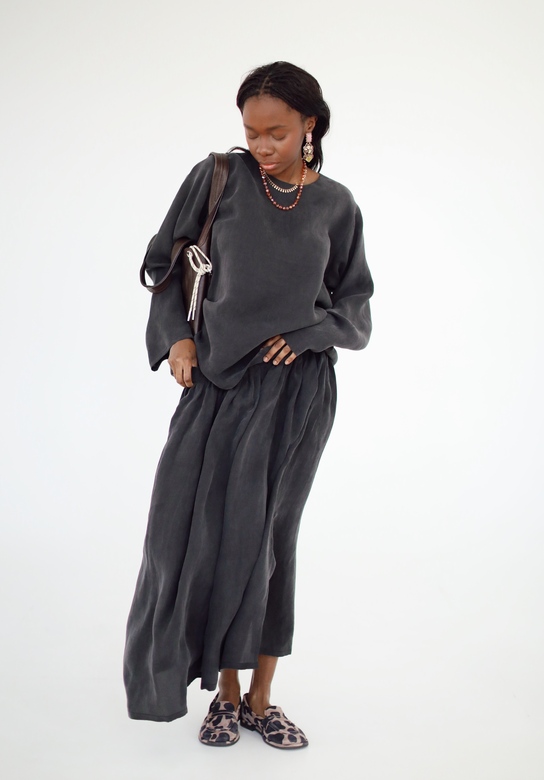 Сет из купры «Simple»  графитового цвета