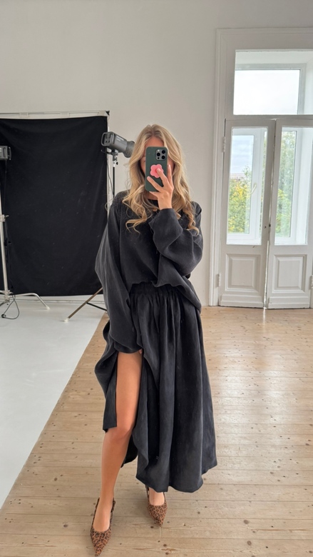 Сет из купры «Simple»  графитового цвета