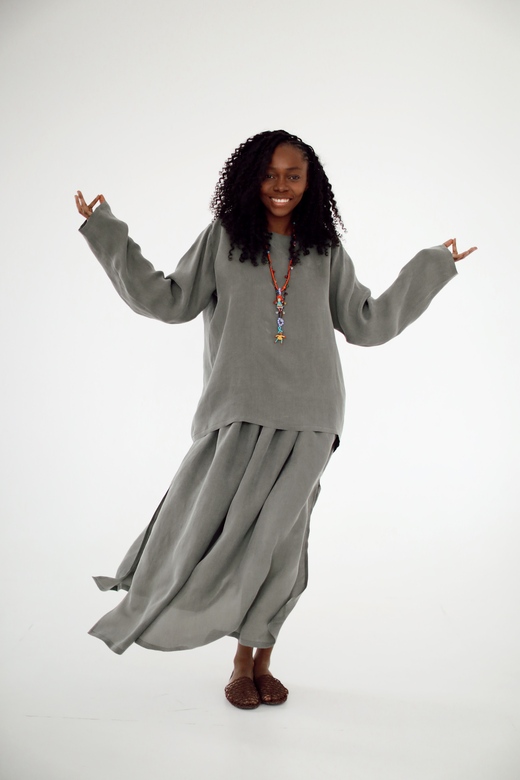 Сет из купры «Симпл» цвета хаки